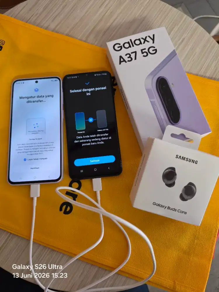SAMSUNG A37 FREE BUDS CORE