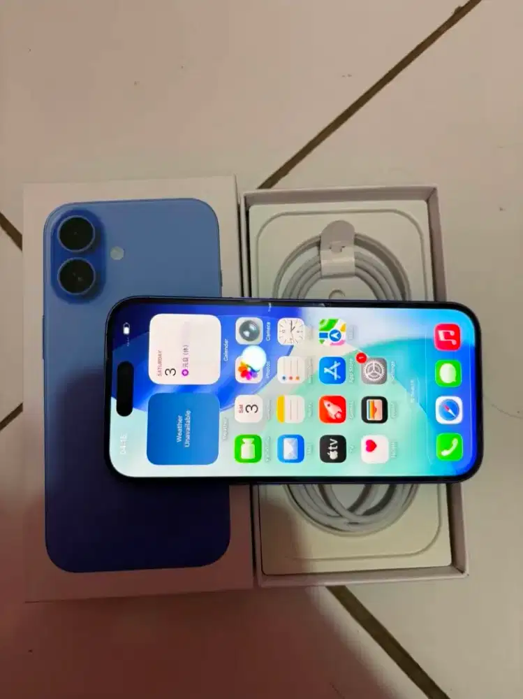 iphone 16 256gb masih garansi