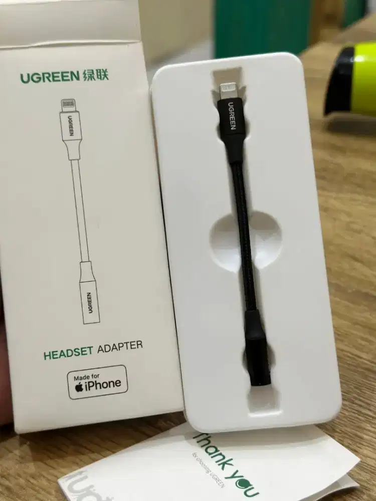 Headset Adapter Ugreen Lightning to Jack 3,5mm