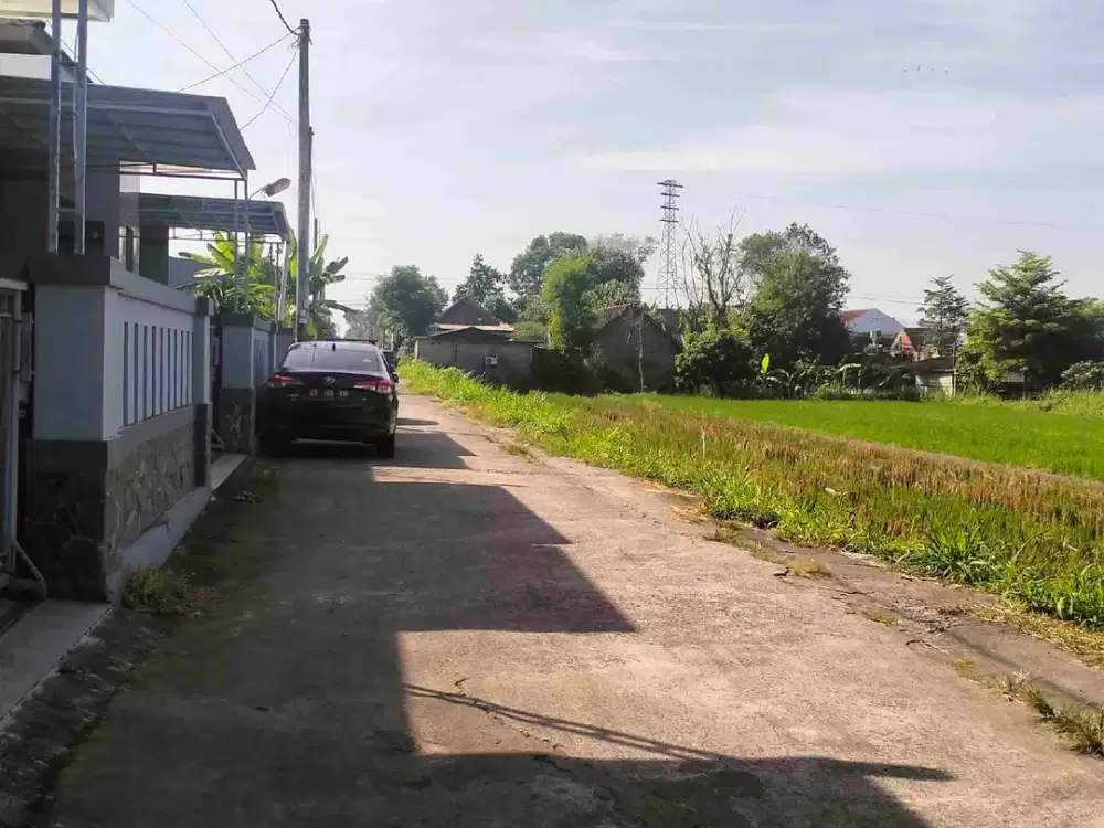 Dijual Tanah 500m Timur Candi Sambisari Purwomartani
