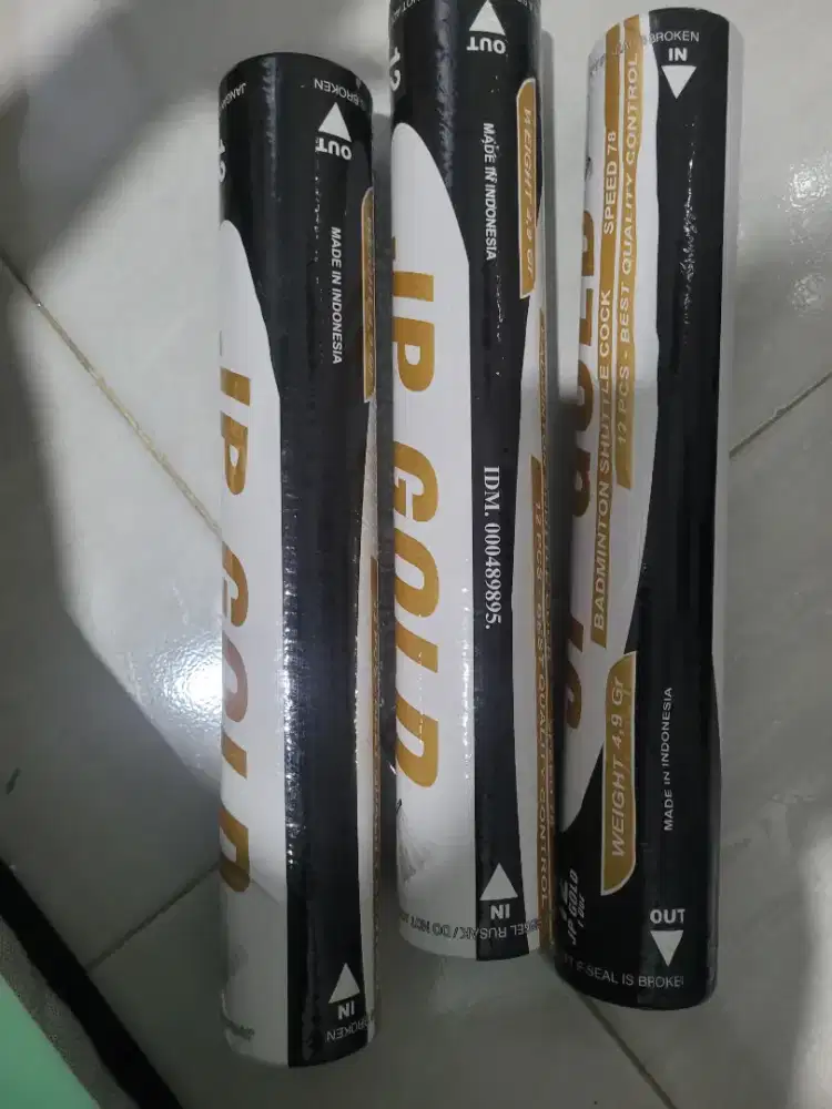 JP Gold-Shuttlecock JP Gold