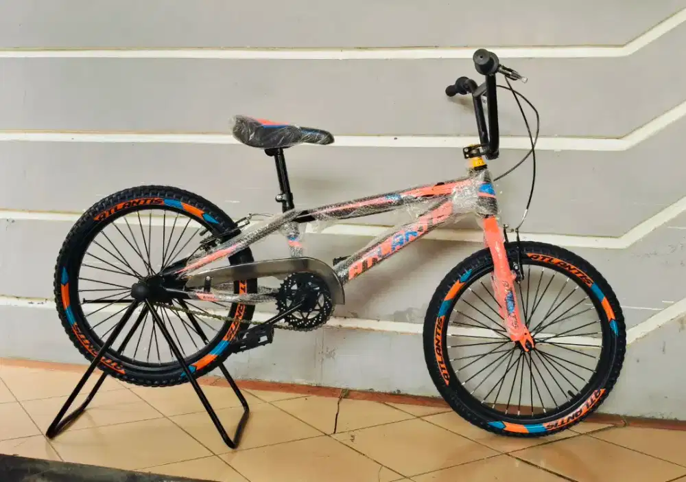 Sepeda BMX merek Atlantis uk'20 hrg 650rb net kondisi baru