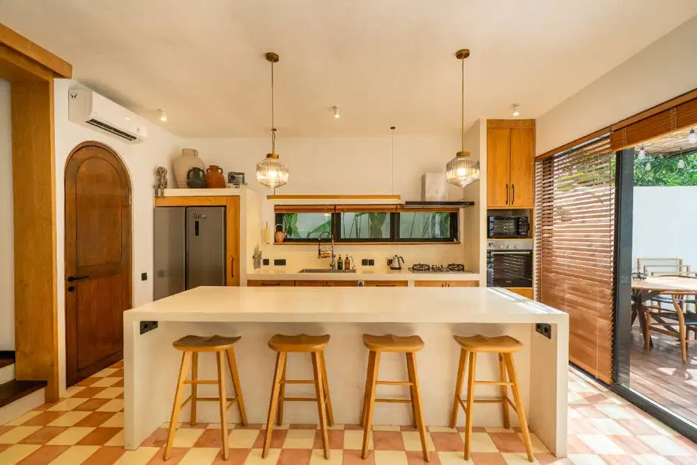 Villa 3BR Bingin Beach Uluwatu | Kolam, Starlink, Dapur Lengkap