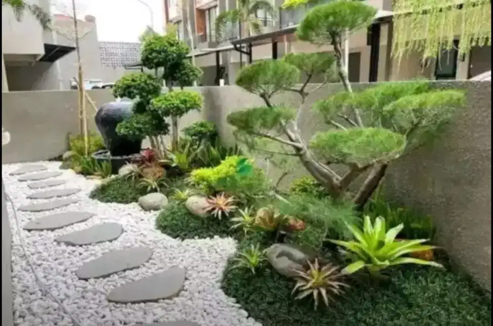Tukang pembuat Taman dan kolam ikan koi