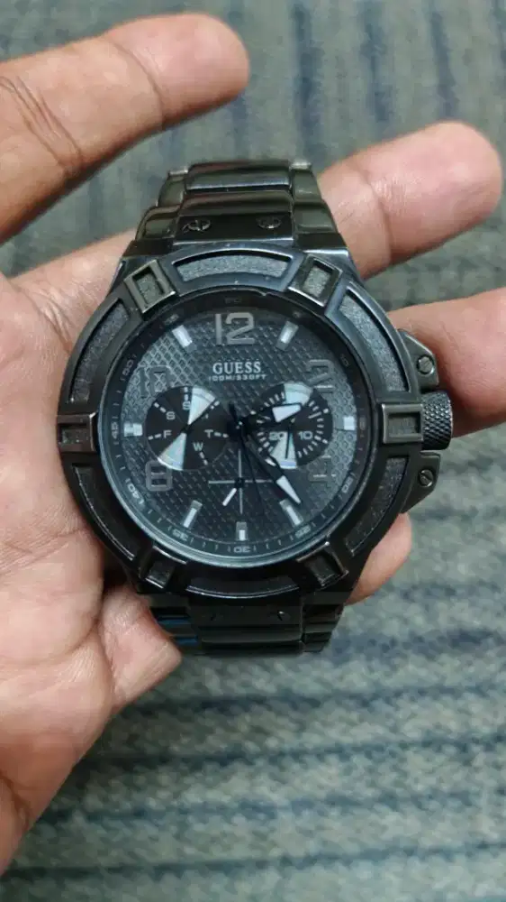 Dijual Jam Tangan Guess Steel Original Pakai Sendiri