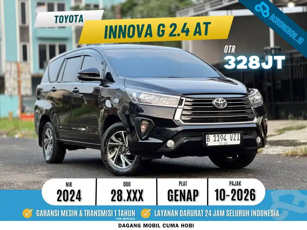ODO 28RB TOYOTA INNOVA G 2.4 AT 2024 SERVICE RECORD
