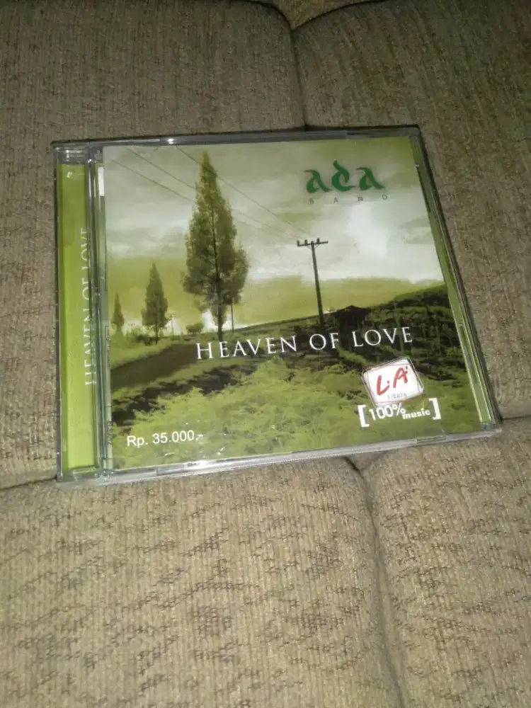 CD Ada Band – Heaven of Love Original Complete Cover, Mulus