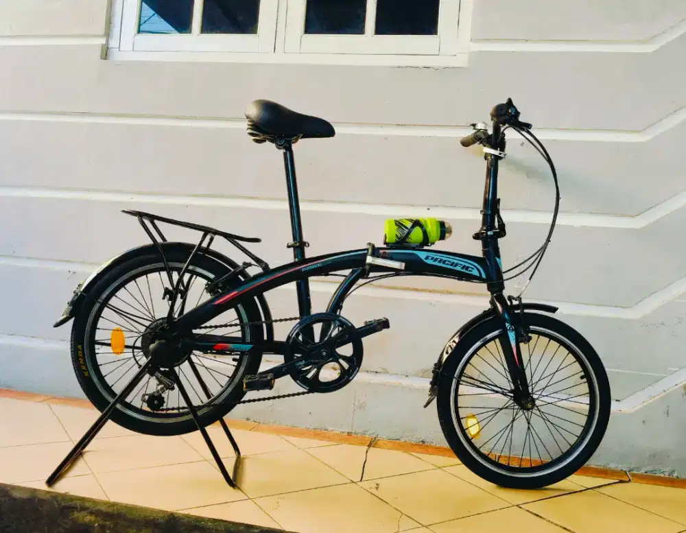 Sepeda lipat merek pacific uk'20 hrg 850rb Net kondisi masih bagus
