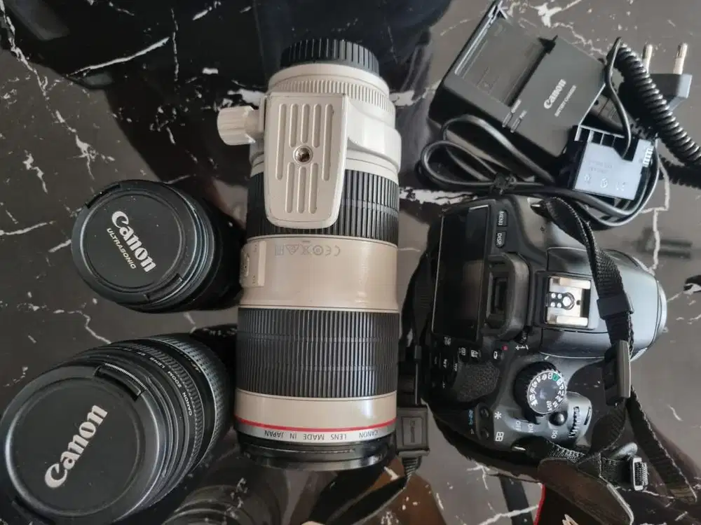 Canon550D dan Canon zoom lens 70-200mm