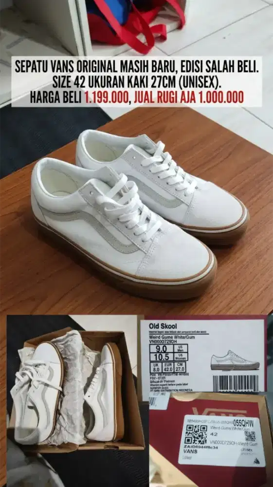 SEPATU VANS ORI