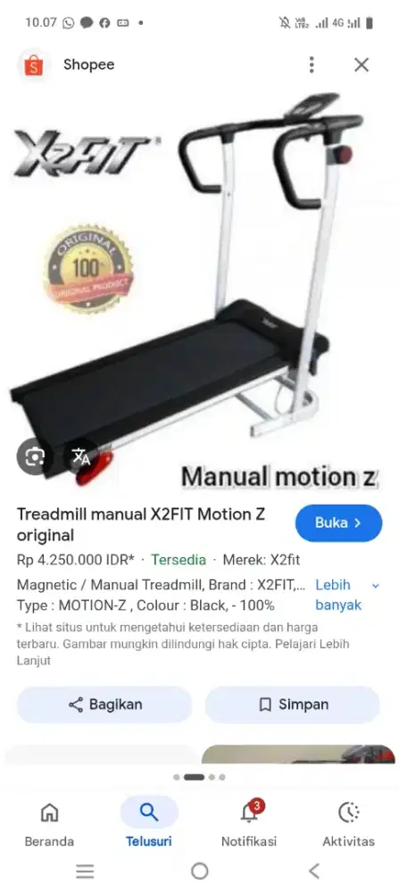 DIJUAL treadmill