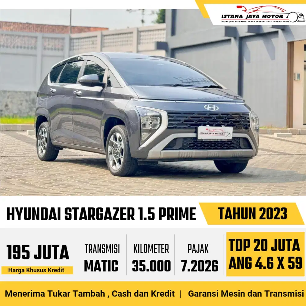 HYUNDAI STARGAZER 1.5 PRIME IVT  2023