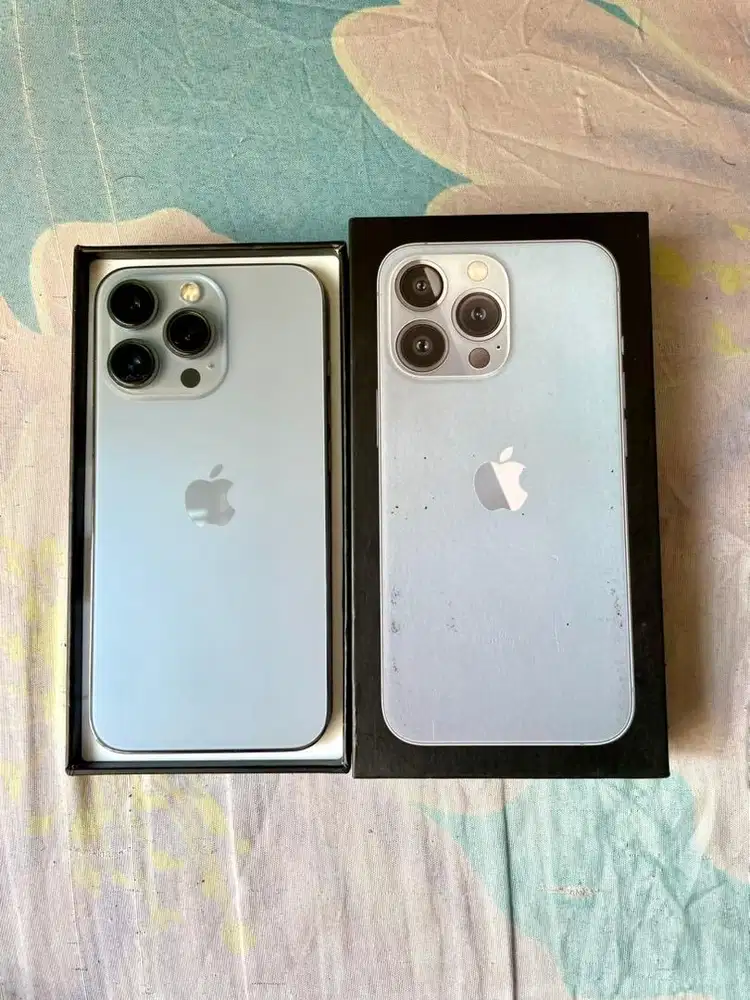 Iphone 13 Pro 128gb warna biru mulus