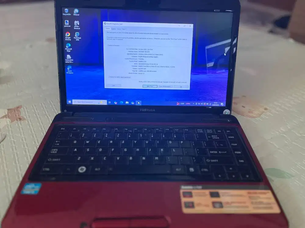 Laptop Murah Toshiba Satellite L745 – Cocok untuk sekolah / kuliah