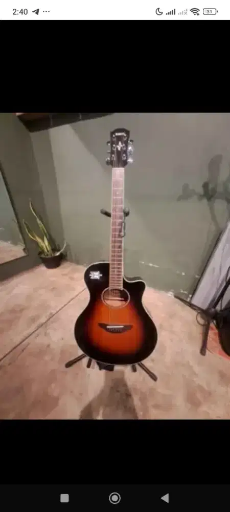 Dijual Yamaha APX-600 Accoustic electric