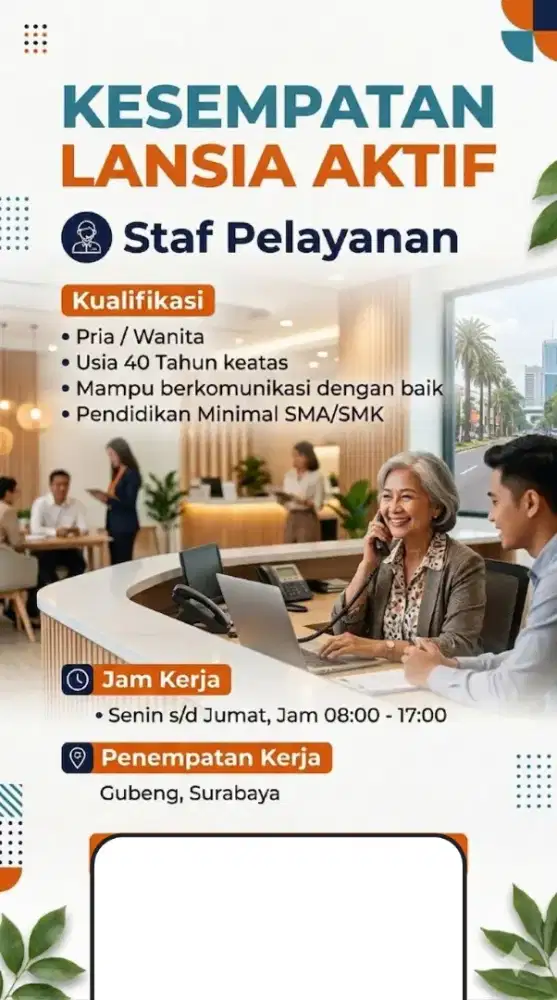 DIBUTUHKAN SEGERA!!