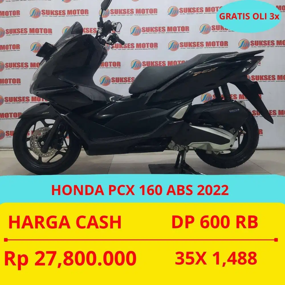 HONDA PCX 160 ABS 2022 DP MURAH 600 RIBU GUYS