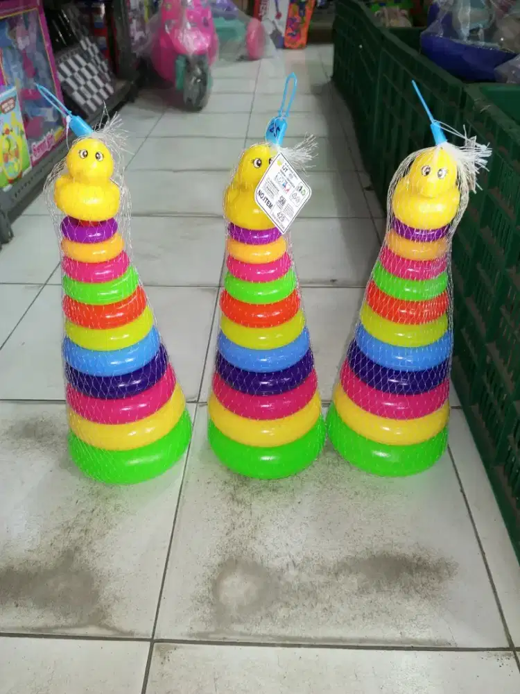 Mainan Anak Donat Susun