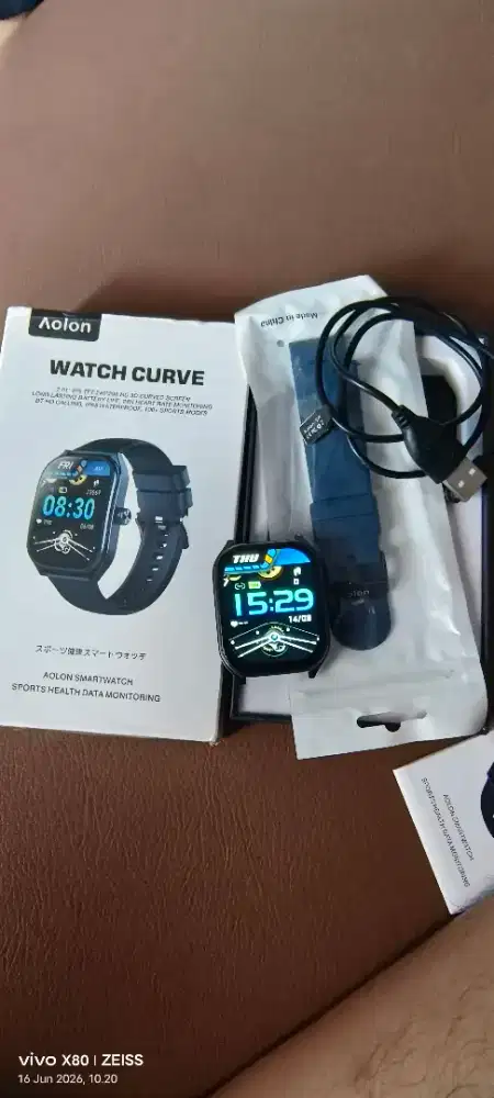 Jual cepat jam tangan aolon curve (bisa bwt tlfn WA)
