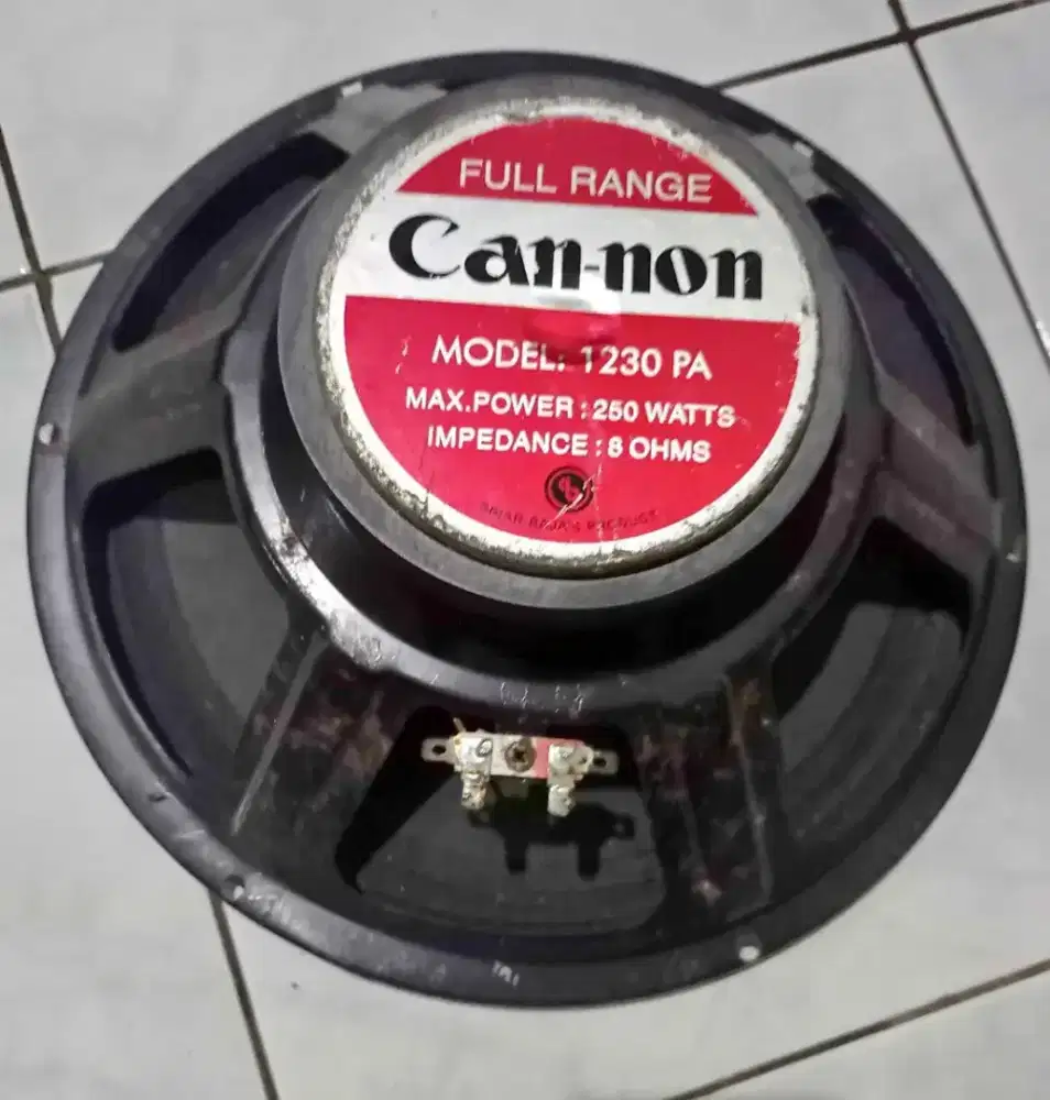 Speaker Canon 12 inc Seken