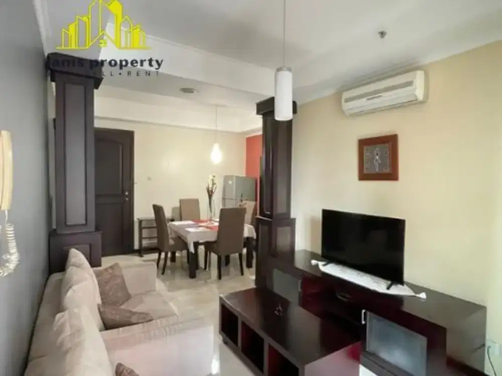 Apartemen Disewakan di Bellagio Residence Lokasi Jakarta Selatan - 2 Br Modern Fully Furnished