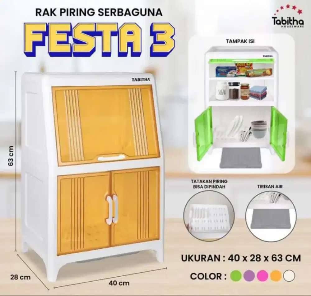 Rak Piring 3 Dusun