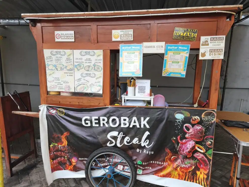 Rombong bekas jualan