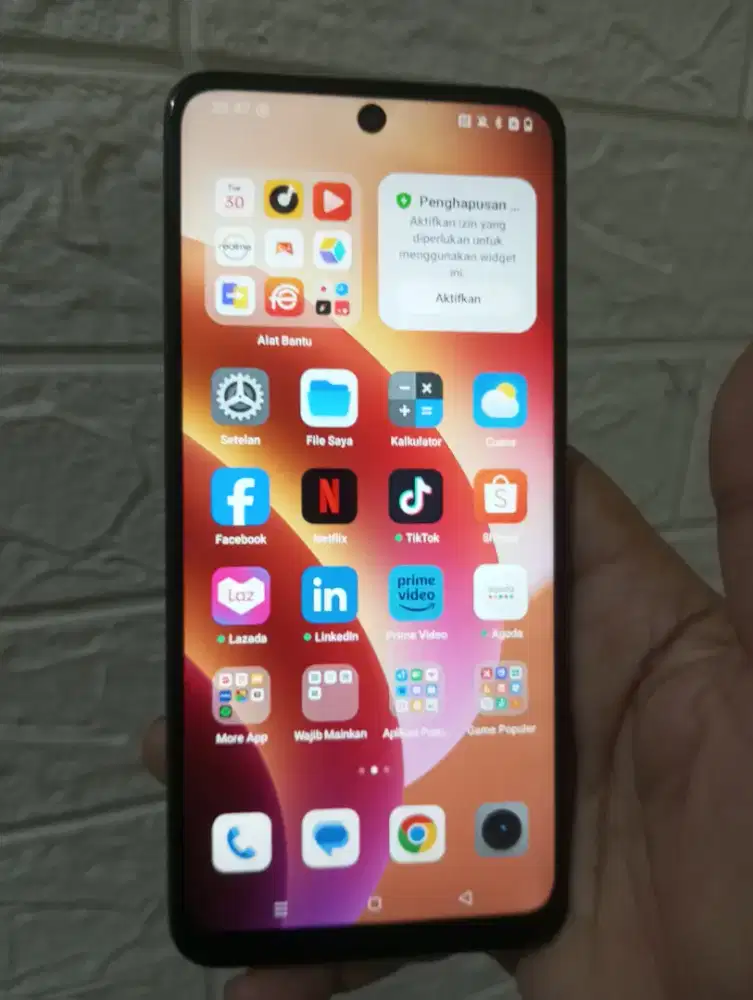 Realme C71 ram 12=4+8/128 NFC on kondisi normal mulus