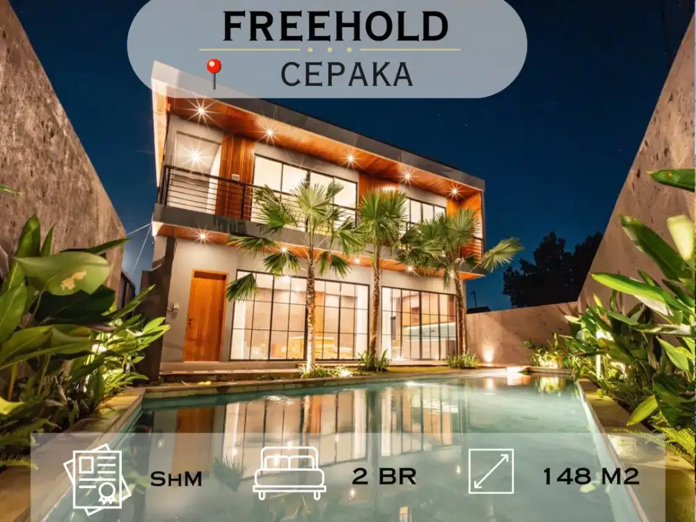 Exclusive Eiffel Villa – Modern Tropical Living in Cepaka Munggu, Bali