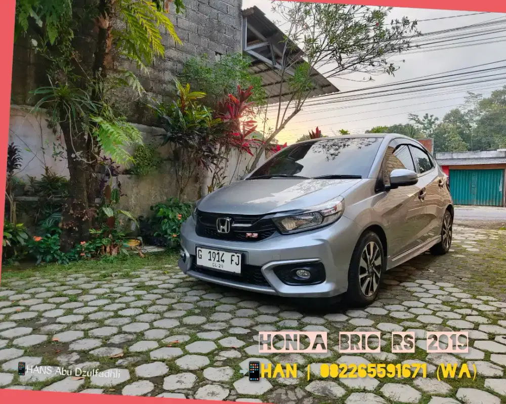 Honda BRIO RS CVT A/T 2019