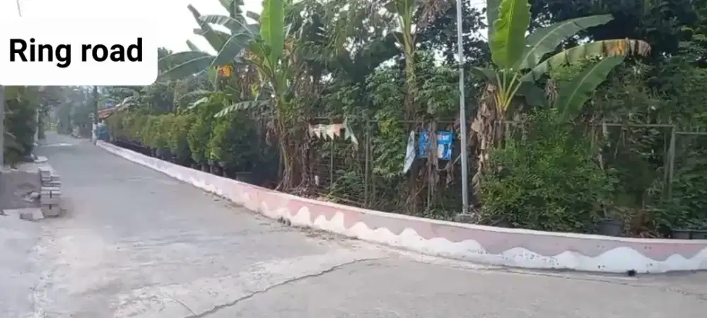 Dijual tanah pekarangan strategis di Jogja, 100 m dr ring road timur