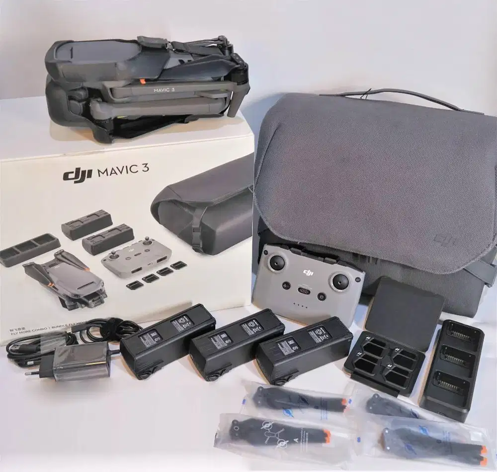 DJI Mavic 3 Fly More Combo RCN1 Second Mulus Fungsi Normal Akun Bersih