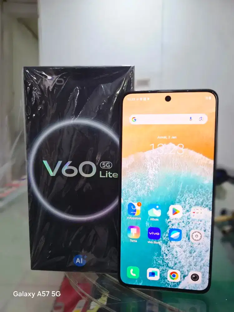 VIVO V60 lite 12/512 Hp spect gaming lengkap murah masih garansi