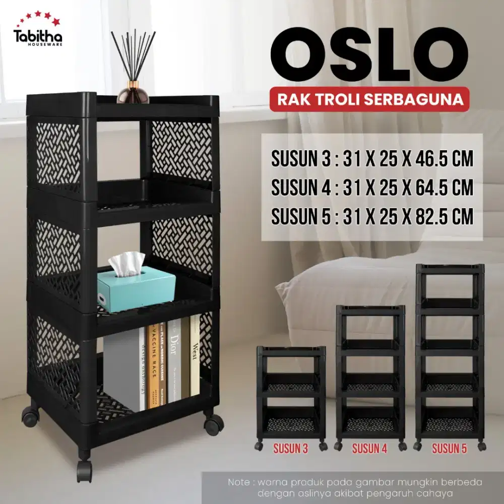Rak Kosmetik 4 Susun Oslo