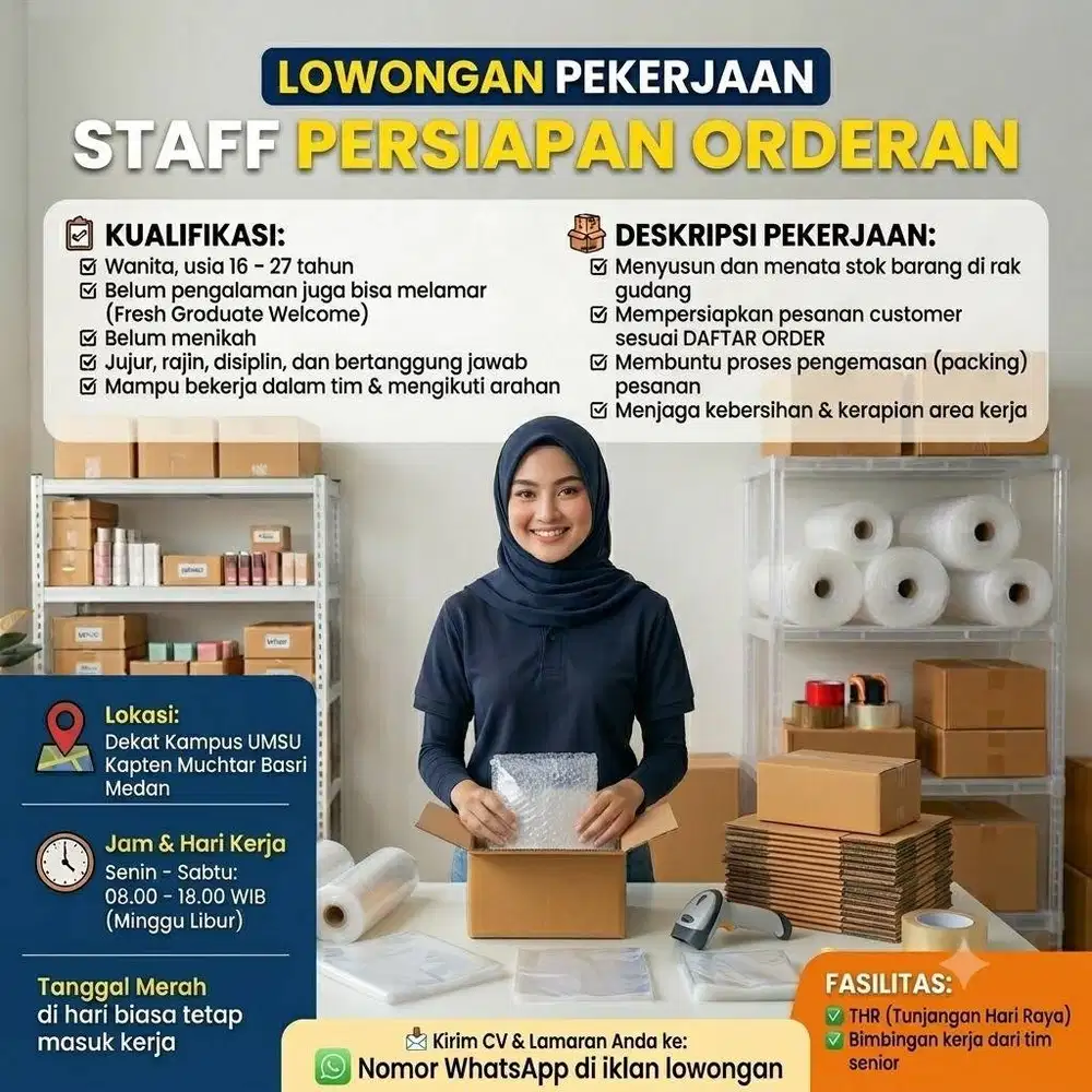 Staf Persiapan Orderan