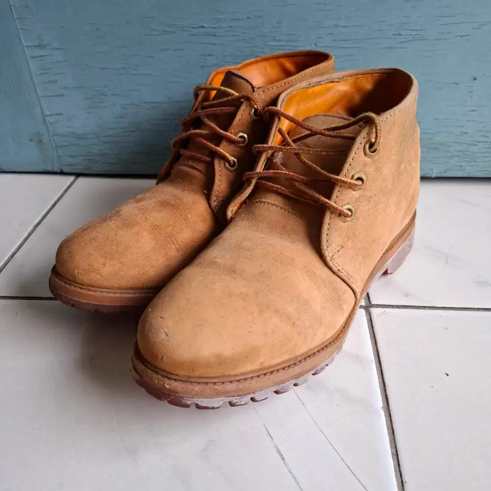 Sepatu timberland boot kulit