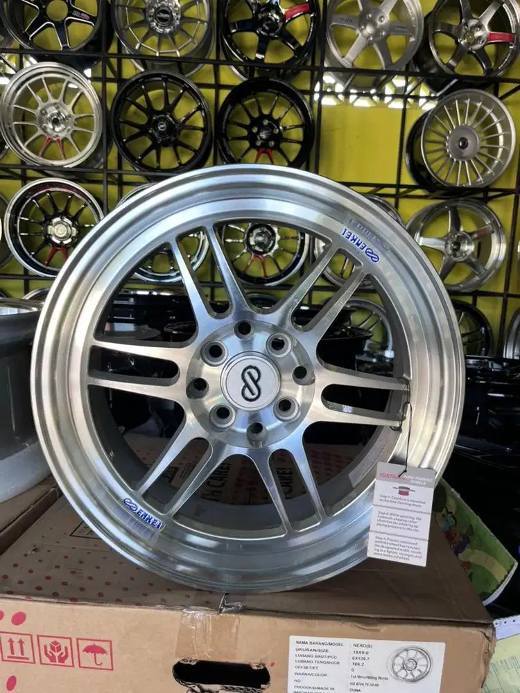 VELG ENKEI THAILAND RPF1 R16*7 H4*100/114.3 jazz,yaris,avanza,agya,