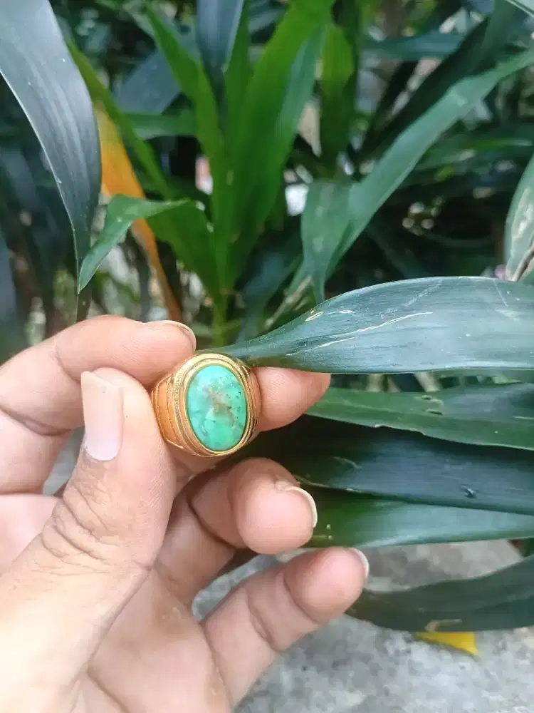 Batu Mus_tika benang merah asli 100% alam tarikan semeru 3 generasi