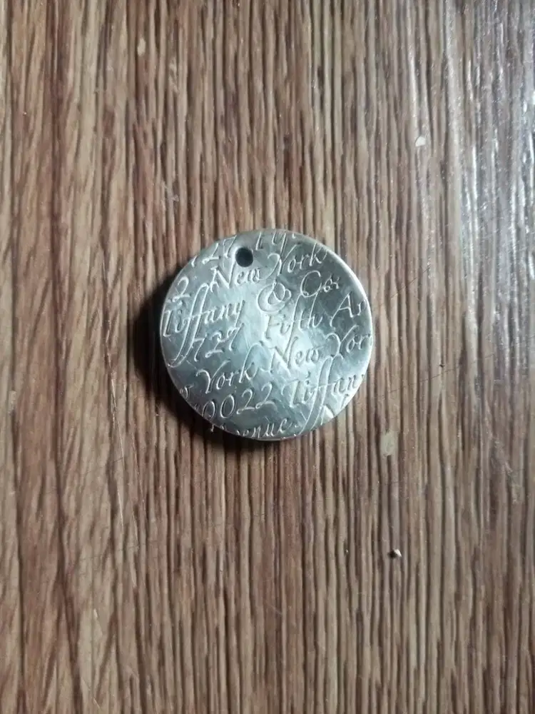 jual liontin tiffany and co asli