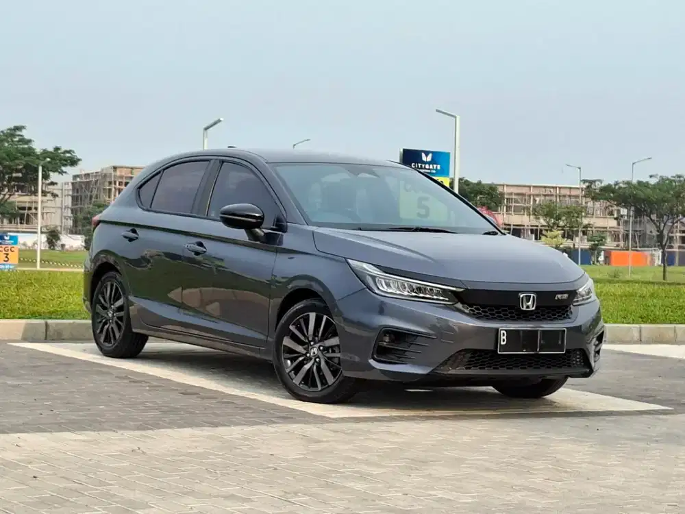 Tangan pertama TDp 3jt Honda City 1.5 RS Sensing HB at 2022 KM Low