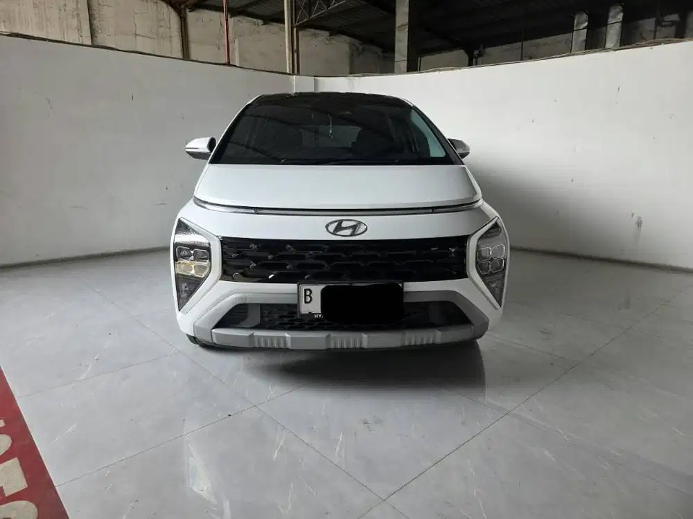 Low km 20rban Hyundai Stargazer Prime AT ( Matic ) 2022 Putih Genap