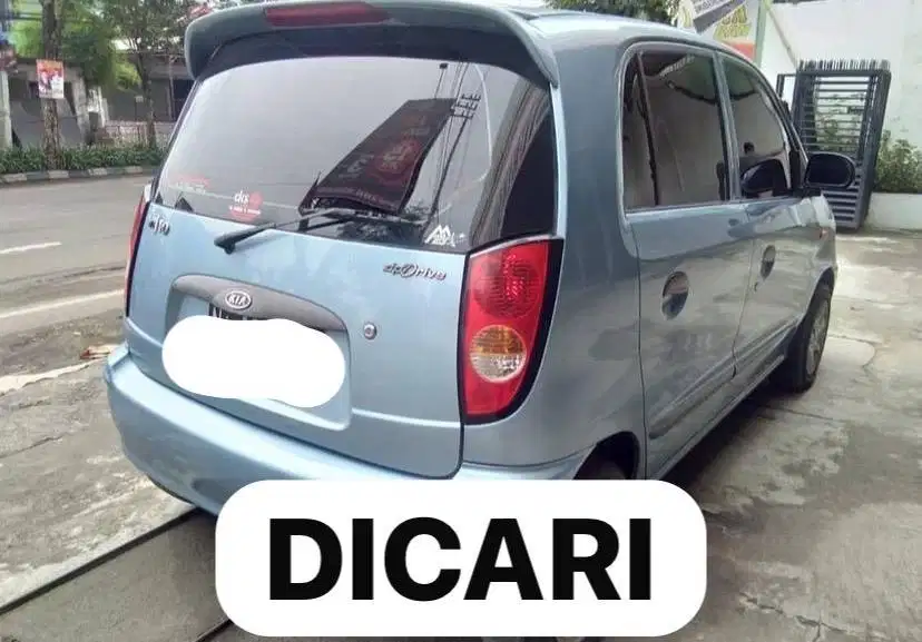 Di Cari Kia Visto ZipDrive 2002 k atas Visto 2004 Visto Sporty Matic