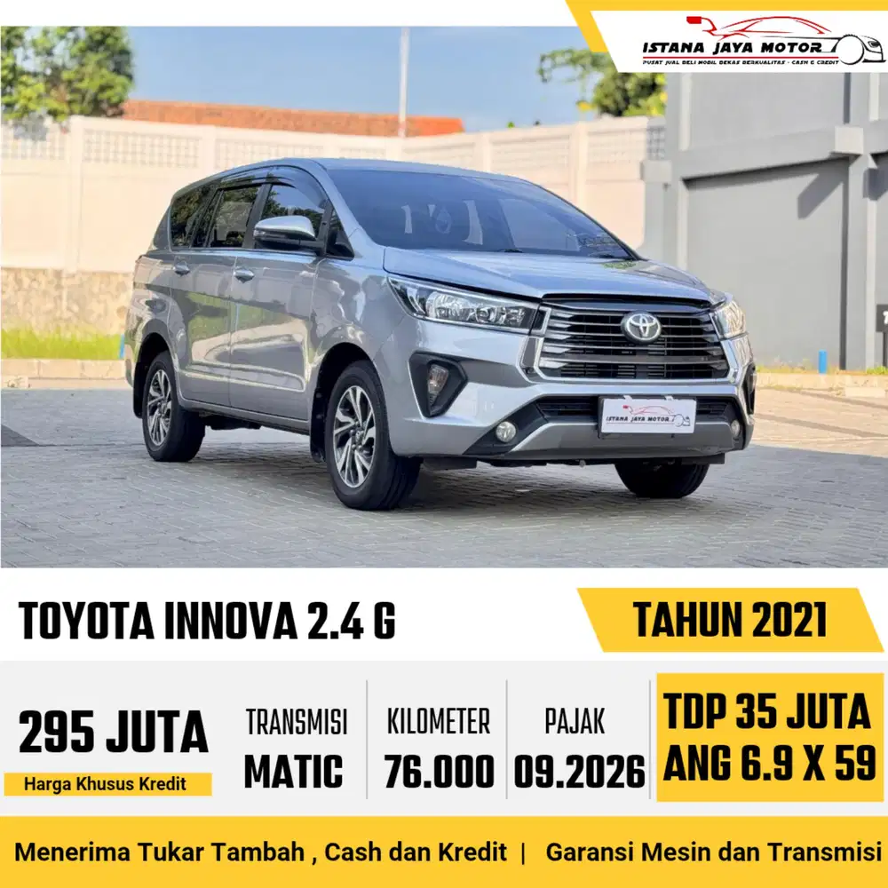 TOYOTA INNOVA 2.4 G 2021