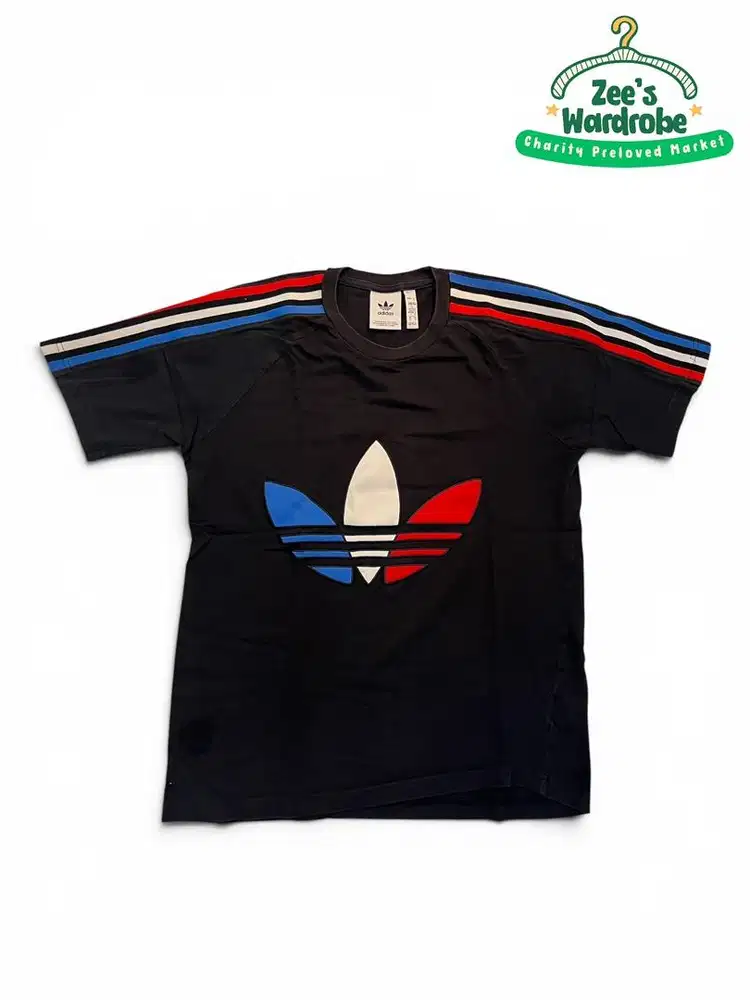 Kaos Adidas 3 Stripes