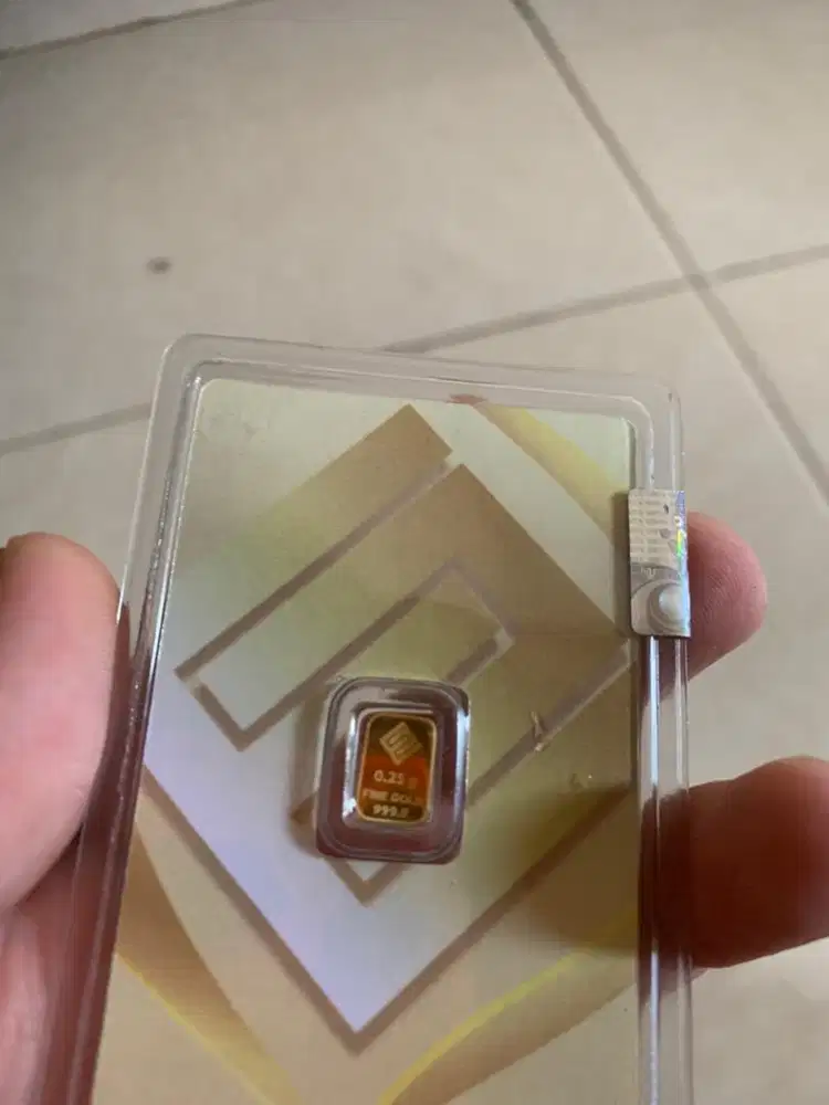 logam mulia emas 0,25 gram