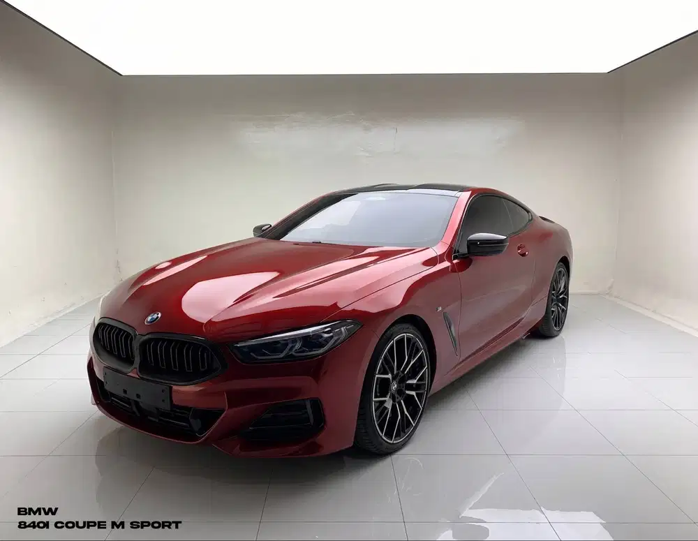 BMW 840i COUPE M SPORT 2022 SUNSET ORANGE ON BLACK