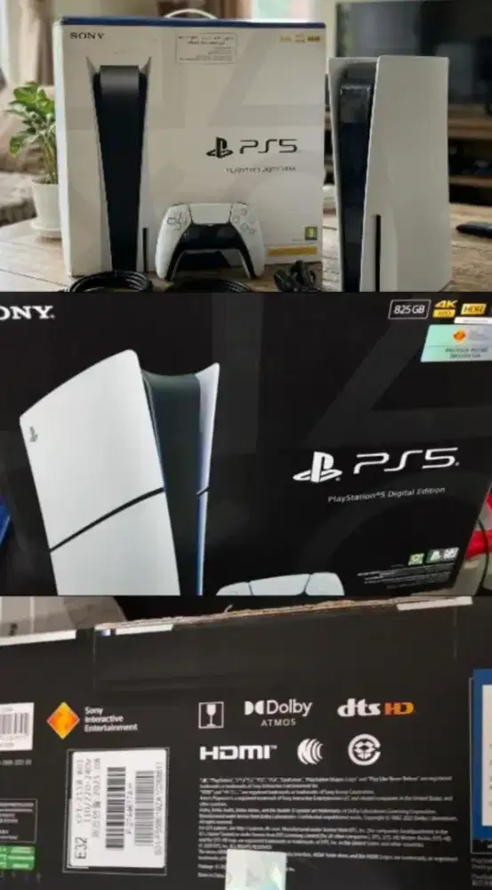 PS5 Slim Digital Edition 825GB (Resmi Sony Indonesia)