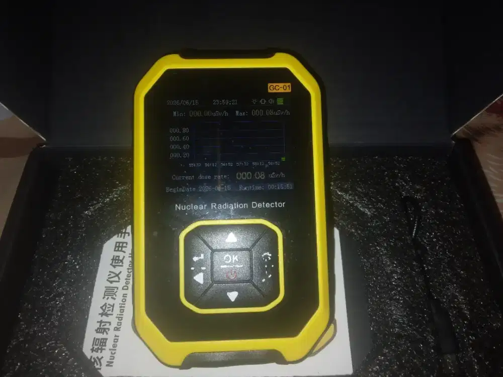 Alat Nuclear Radiation Detector