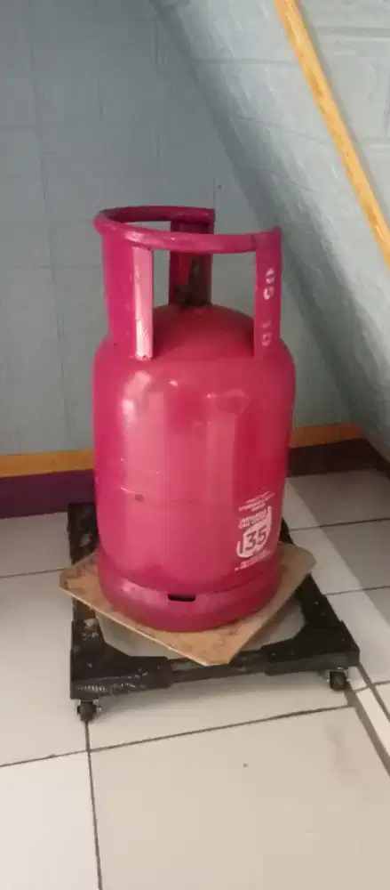 Tabung Gas 12 kg warna ping kosong