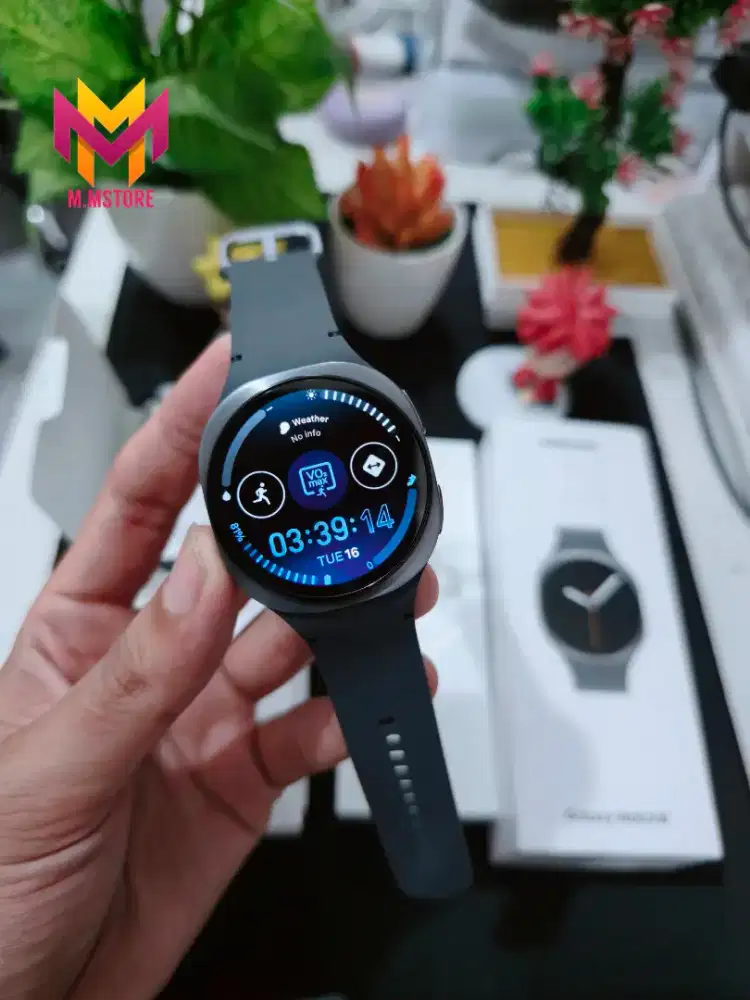 Samsung Galaxy Watch 8 40mm Dark Silver BNOB Buka Segel Original